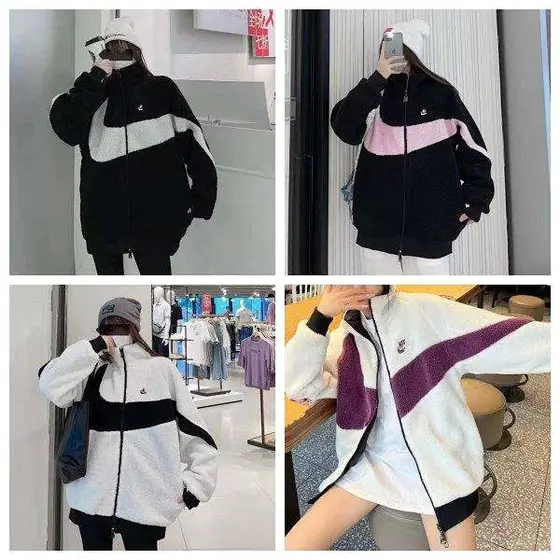 Nike Casual Sports Loose Jacket for Men and Women Couple Style
