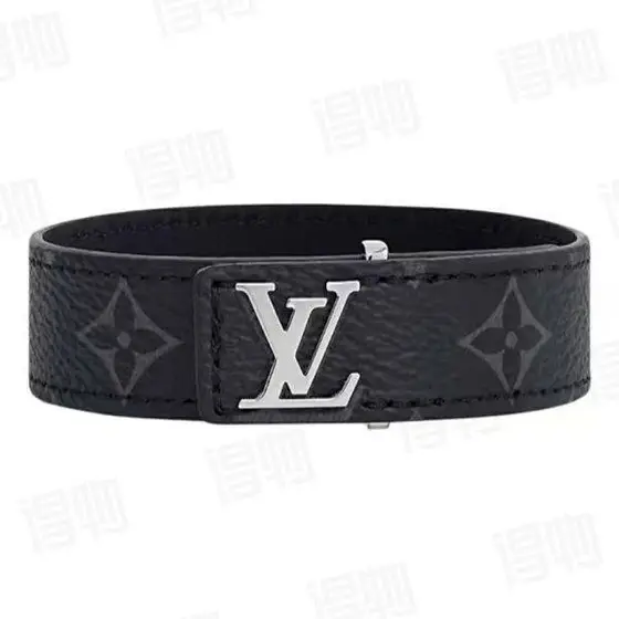 Louis Vuitton Monogram Leather Bracelet