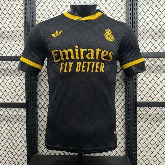 Real Madrid Black Special Edition Player Jersey