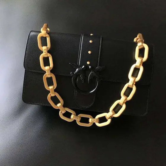 New Chain Swallow Bag Genuine Leather Women's Shoulder Bag
