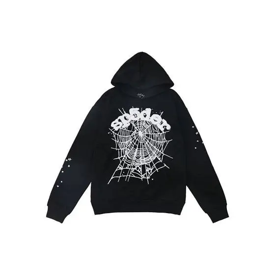 Sp5der Spider Web Graphic Hoodie