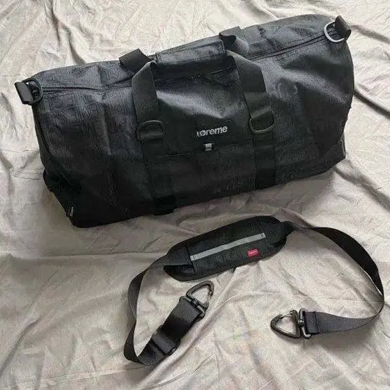 tl-1 高品质Sup潮包满纹印旅行袋运动健身包男女单肩斜挎手提包收纳包