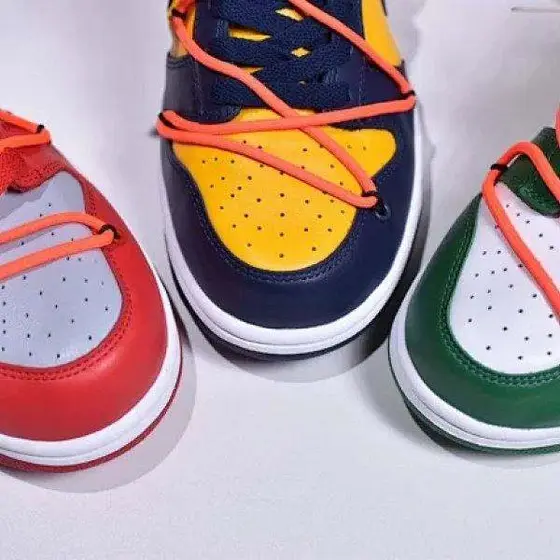 Off-White × Nike Dunk Low OW Collab Shoes