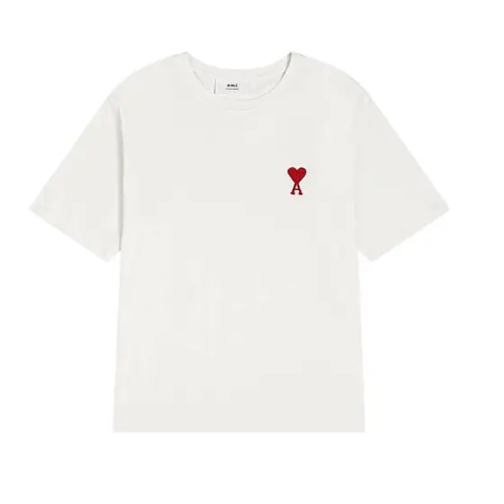 Ami Paris Heart Logo T-Shirt