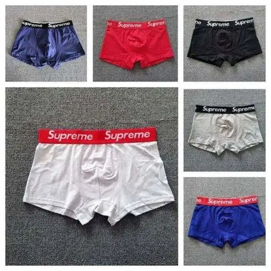 Supreme Logo Boxer Briefs Underwear