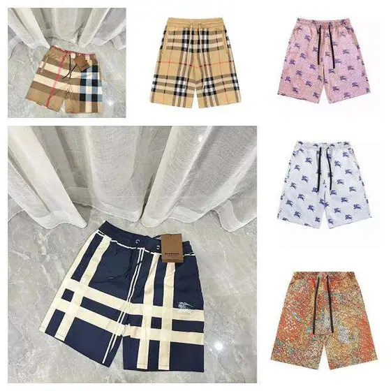 Burberry Check Print Swim Shorts