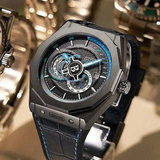 Germany Bugatti brand watches men's waterproof luminous business mechanical watc