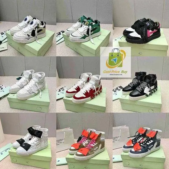 Off-White High Top Shoes