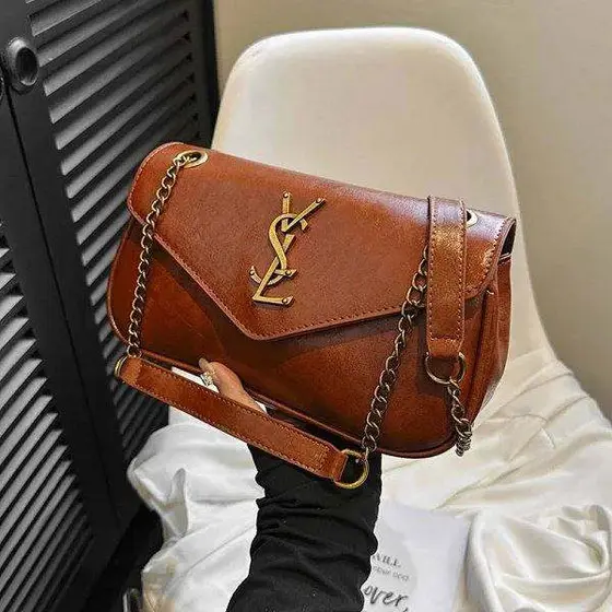 YSL Patent Leather Hobo Bag