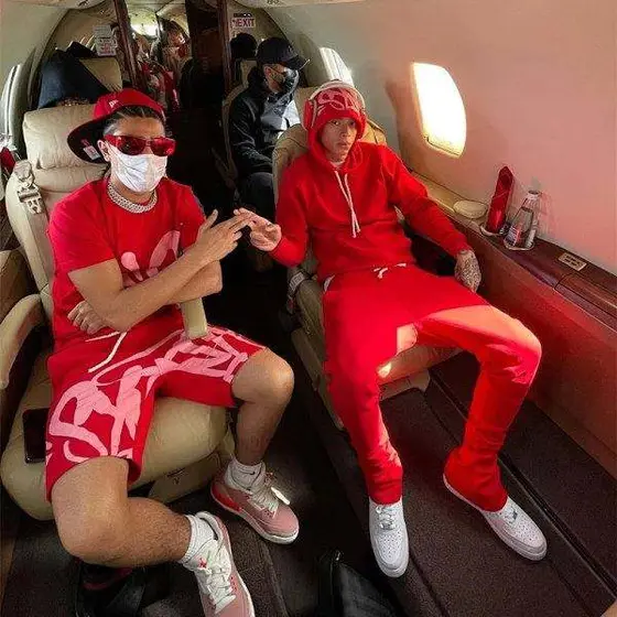 Sp5der T-Shirt Tracksuit Set