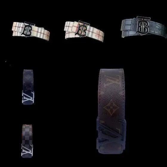 LV Burberry Belt