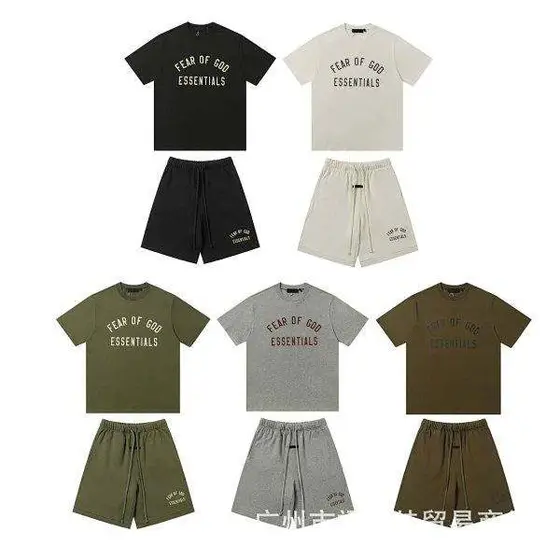 Essentials T‑Shirt Shorts Summer Tracksuit