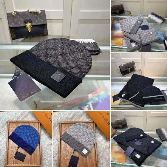 LV Hat Damier Beanie