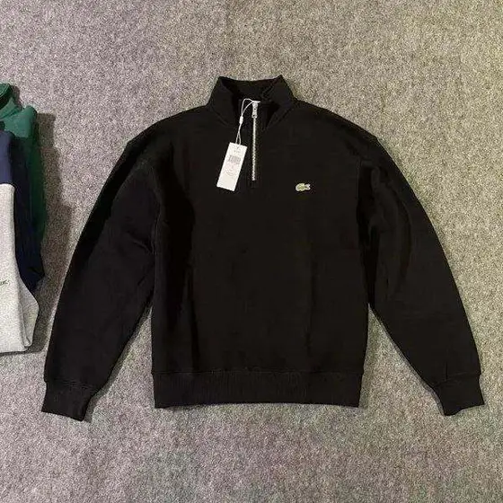 Lacoste Quarter Zip Sweatshirt